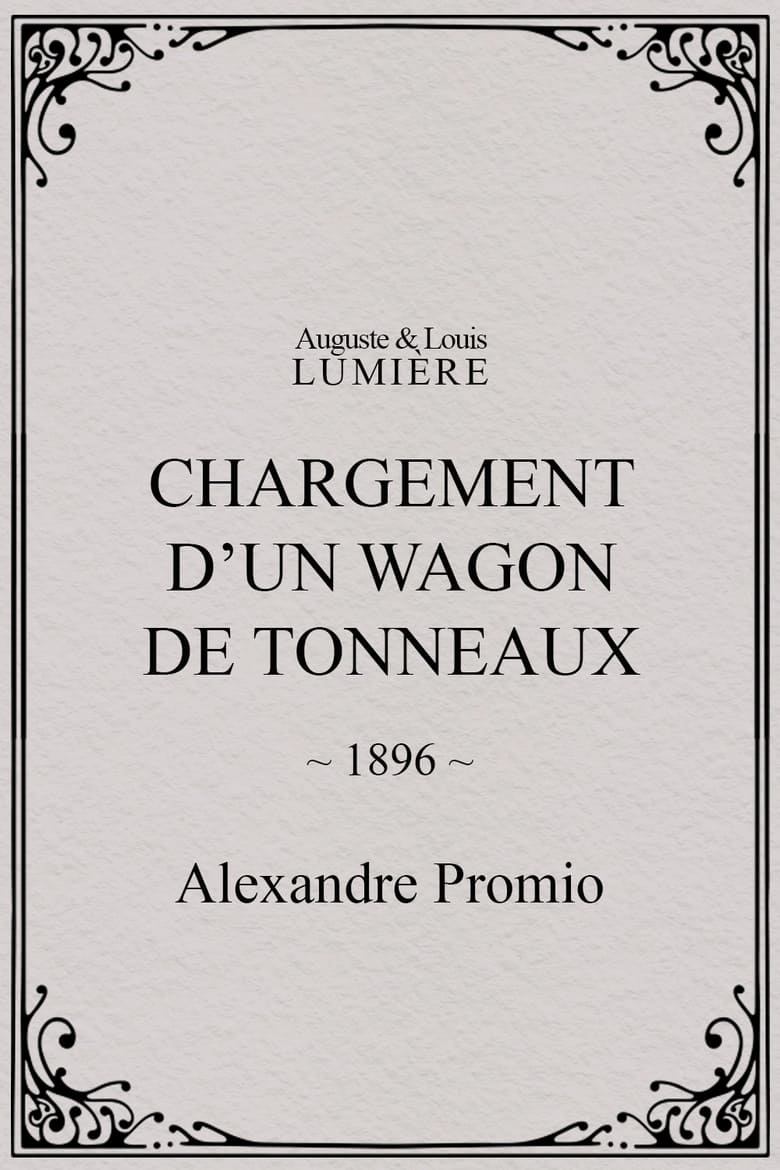 Poster of Chargement d’un wagon de tonneaux