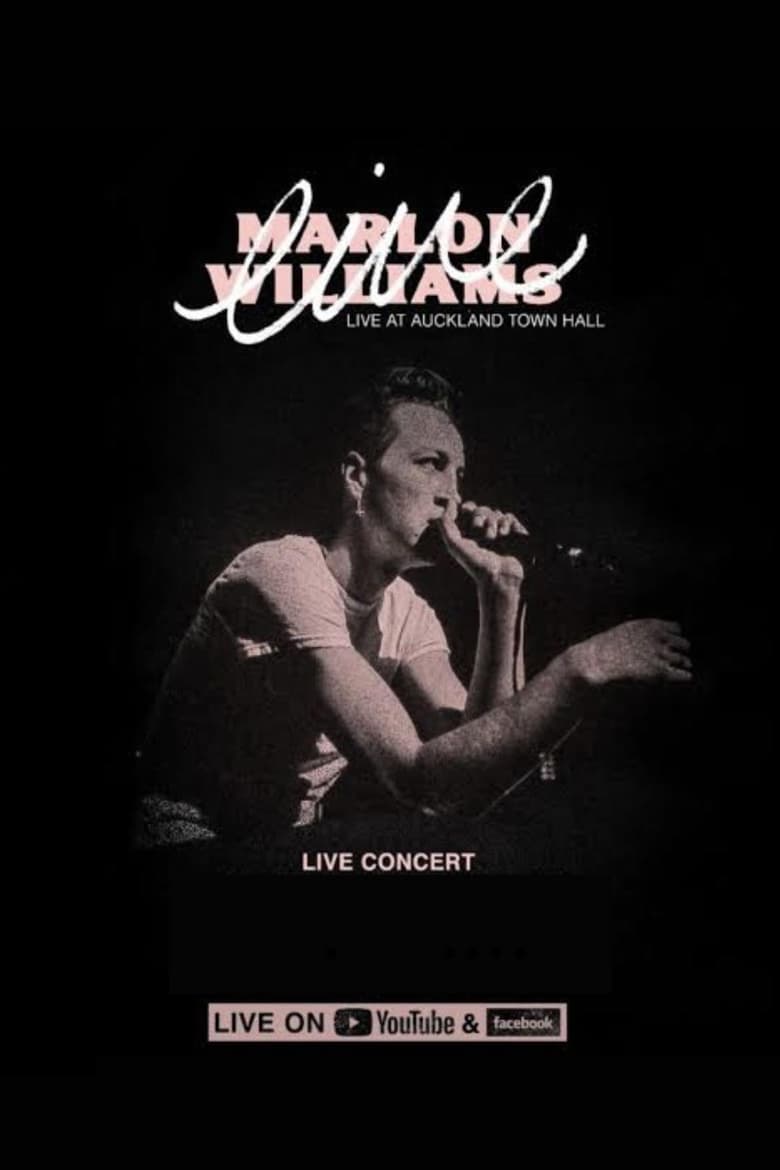 Poster of Marlon Williams: Live at Auckland Town Hall