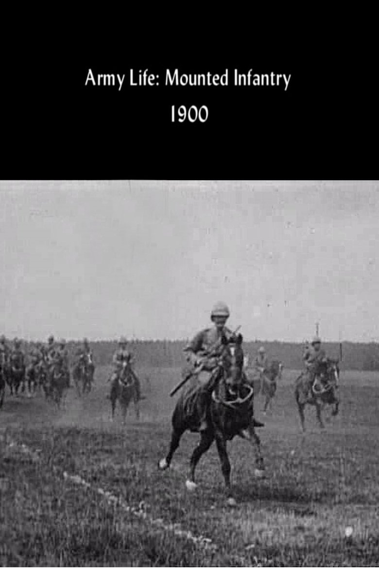Poster of Army Life: Mounted Infantry