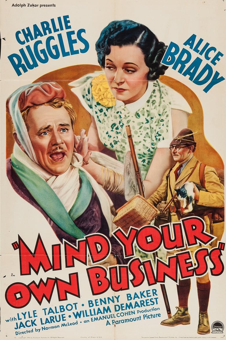 Poster of Mind Your Own Business