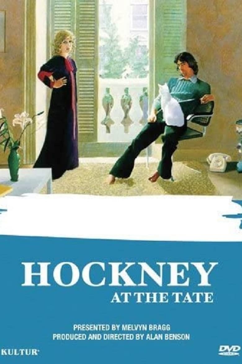 Poster of Hockney at the Tate