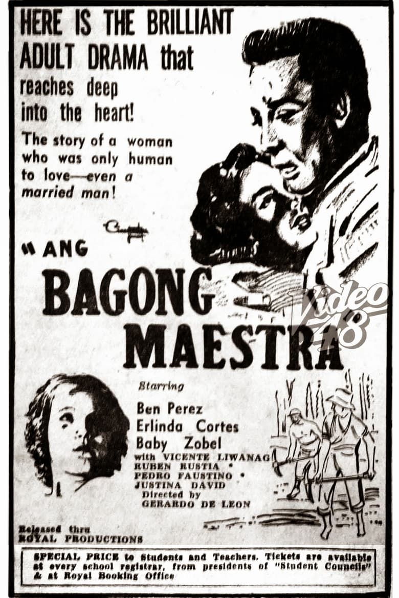 Poster of Ang Bagong Maestra