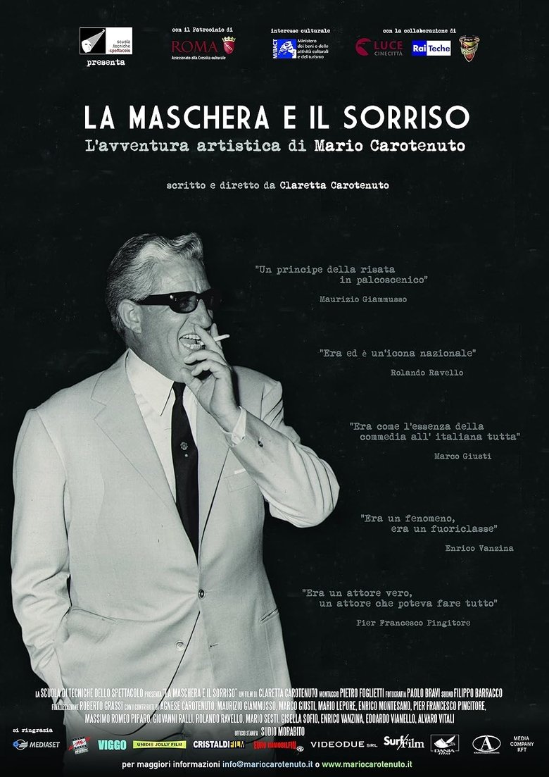 Poster of La maschera e il sorriso – L’avventura artistica di Mario Carotenuto