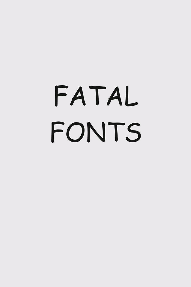 Poster of Fatal Fonts