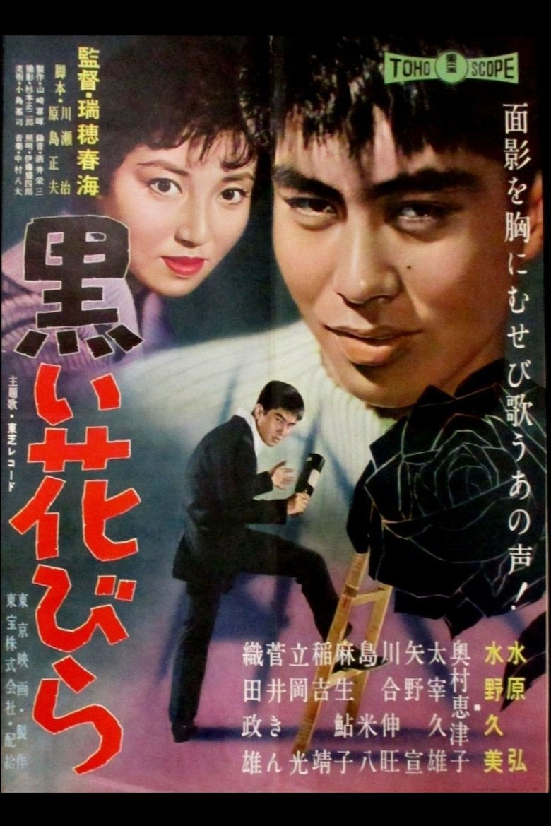 Poster of Black Flower Petal