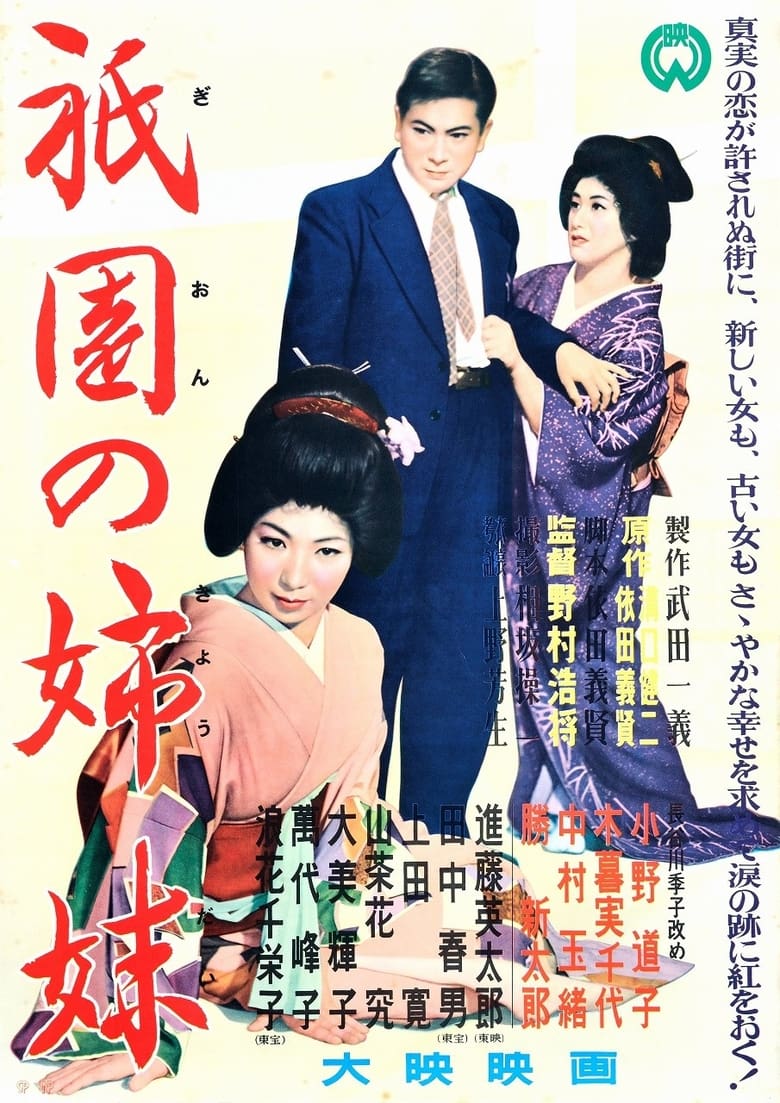 Poster of Sisters of Gion