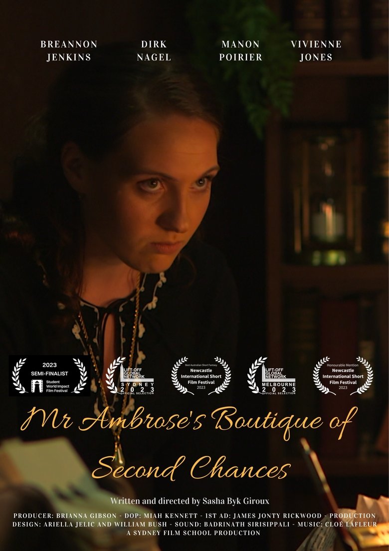 Poster of Mr Ambrose's Boutique of Second Chances