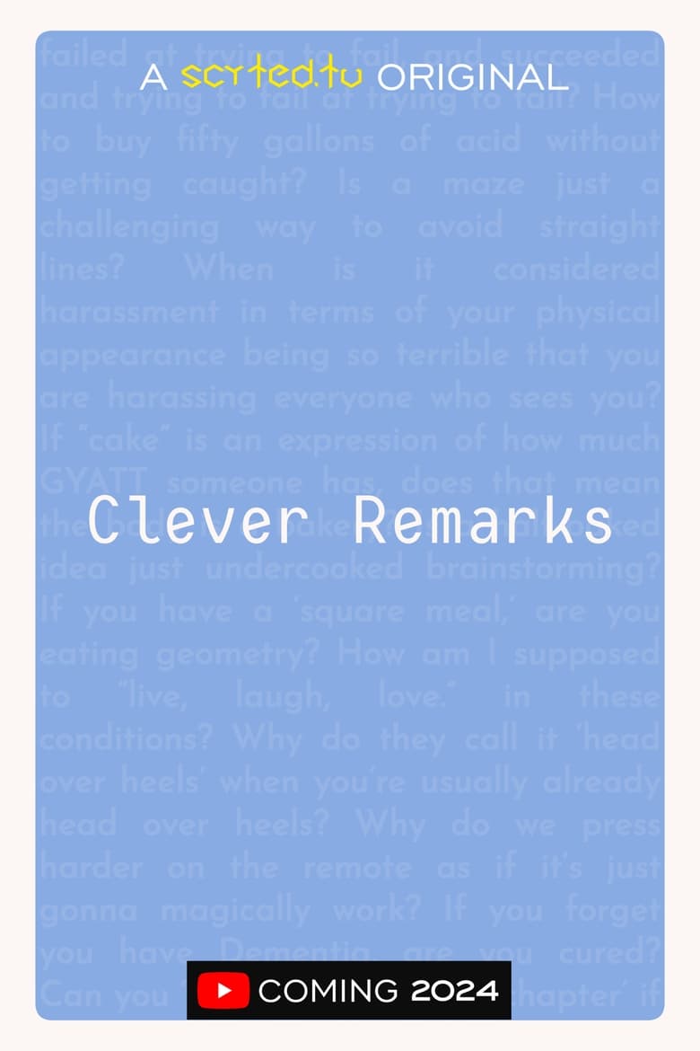 Poster of Episodes in Clever Remarks - Season 1 - Season 1