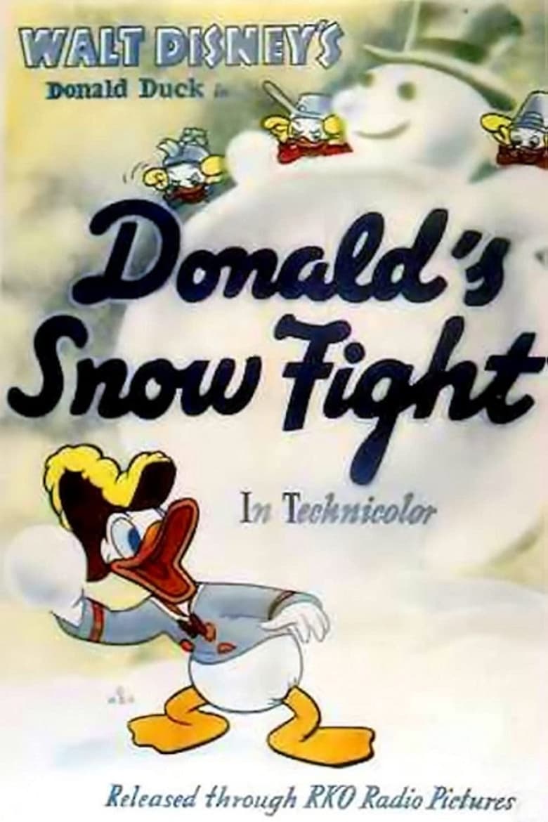 Poster of Donald's Snow Fight