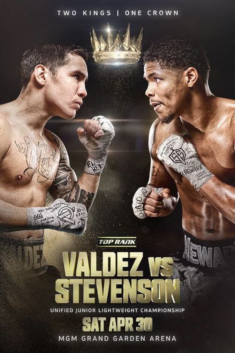 Poster of Oscar Valdez vs. Shakur Stevenson