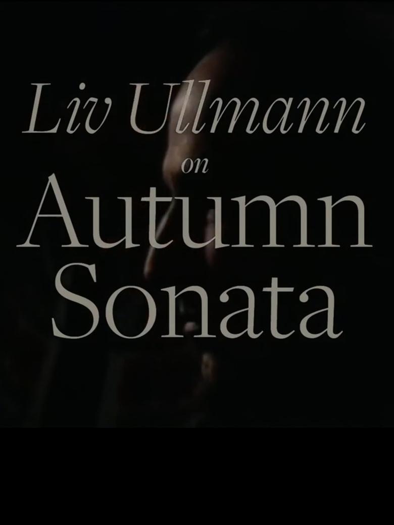 Poster of Liv Ullmann on Autumn Sonata