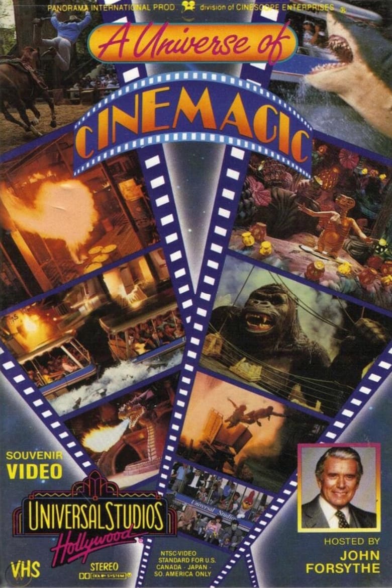 Poster of Universal Studios Hollywood: A Universe of Cinemagic