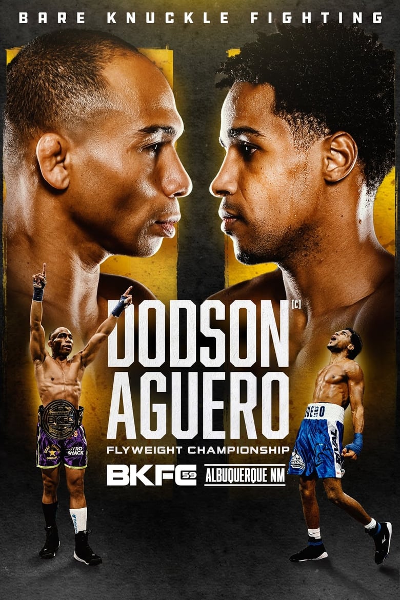 Poster of BKFC 59: Dodson vs. Aguero