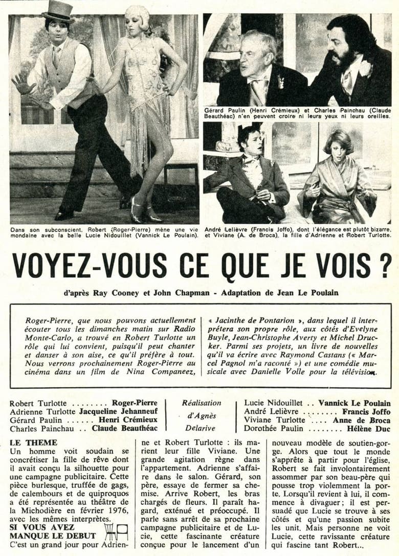 Poster of Voyez-vous ce que je vois