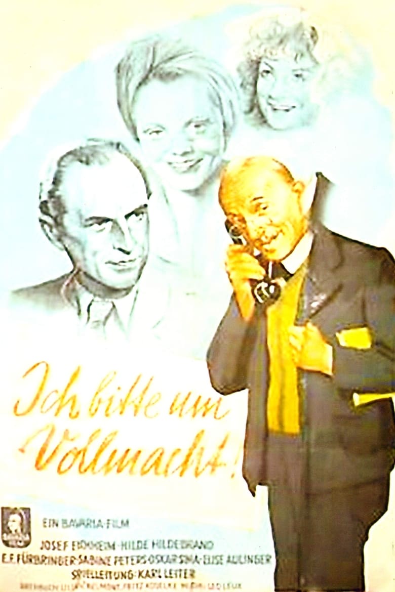 Poster of Ich bitte um Vollmacht