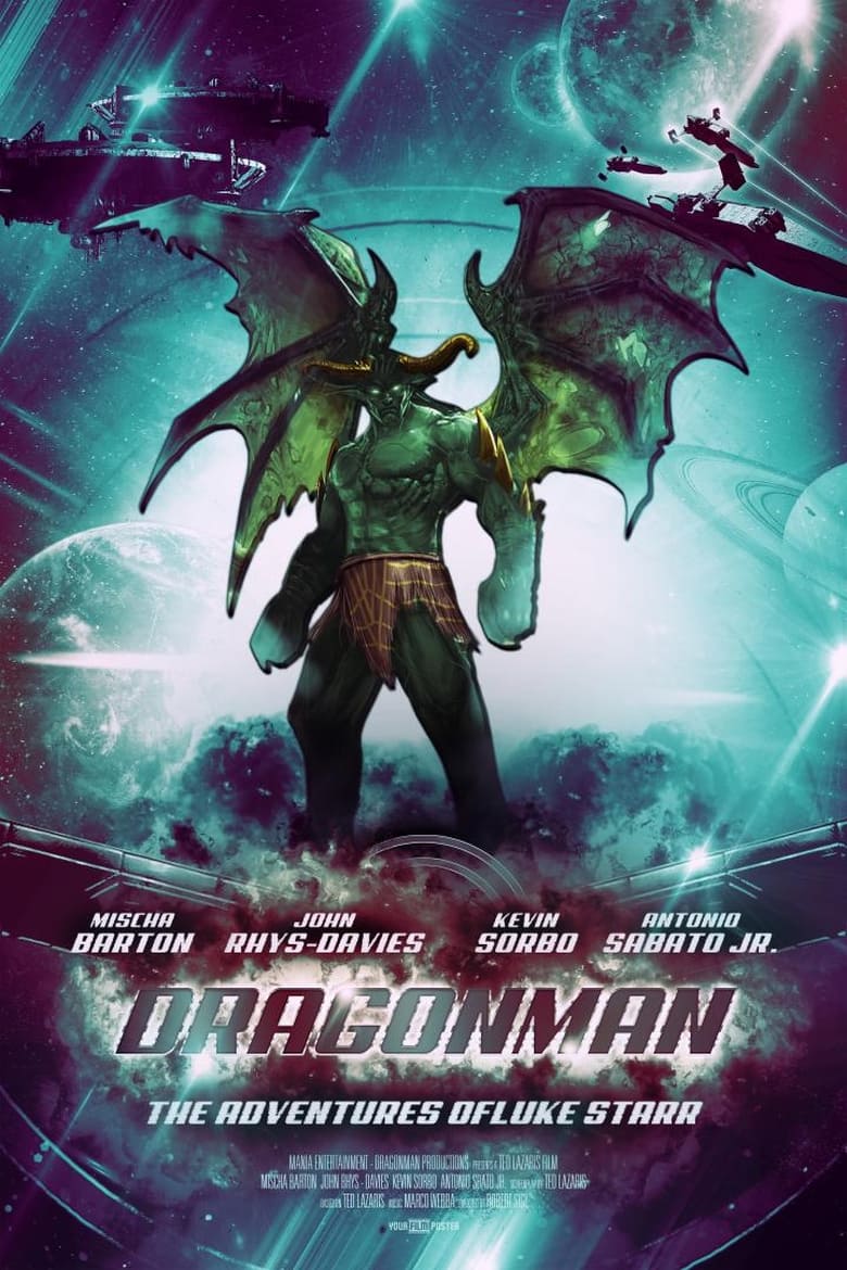 Poster of DragonMan: The Adventures of Luke Starr