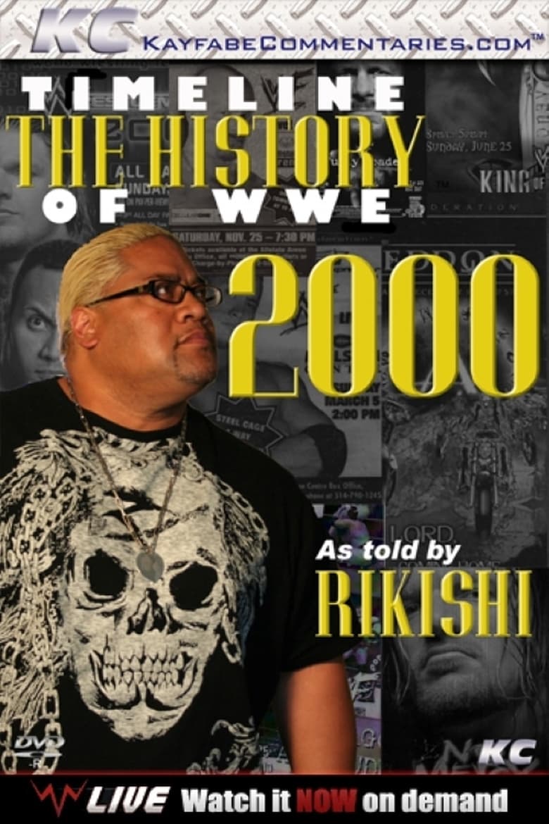 Poster of Timeline: The History of WWE – 2000 – As Told By Rikishi