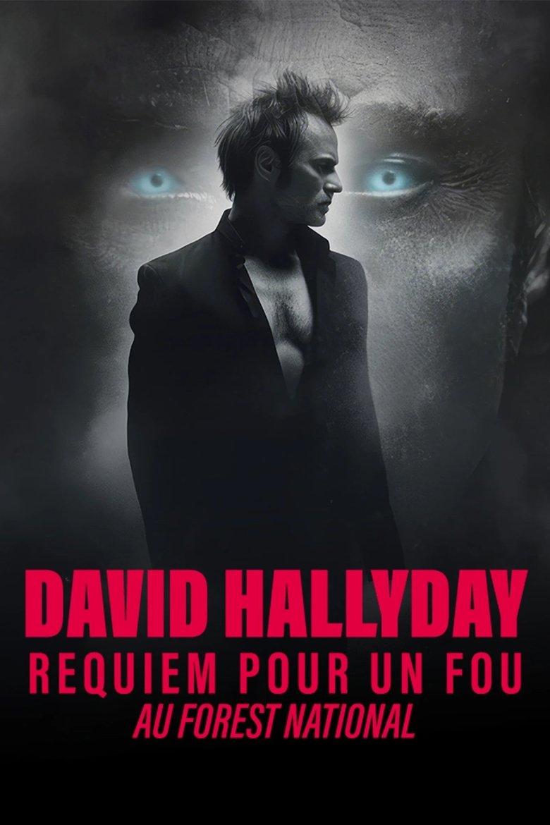 Poster of David Hallyday : Requiem pour un fou au Forest National