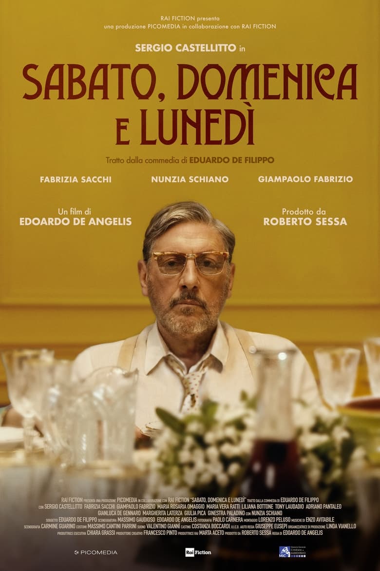 Poster of Sabato, domenica e lunedì