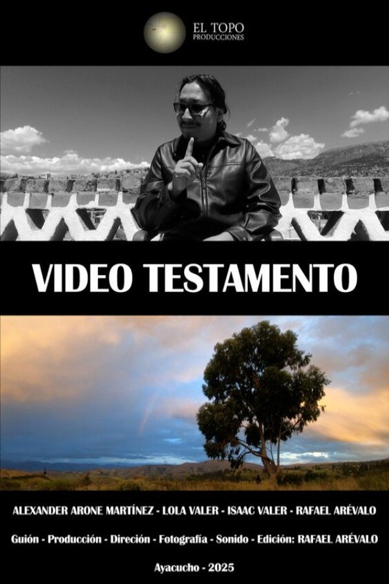 Poster of Video testamento