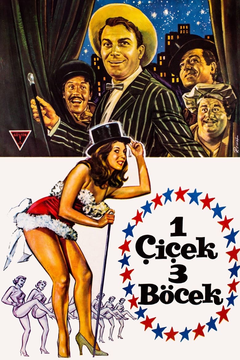 Poster of Bir Çiçek Üç Böcek