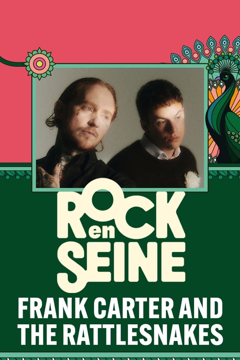 Poster of Frank Carter and the Rattlesnakes - Rock en Seine 2024