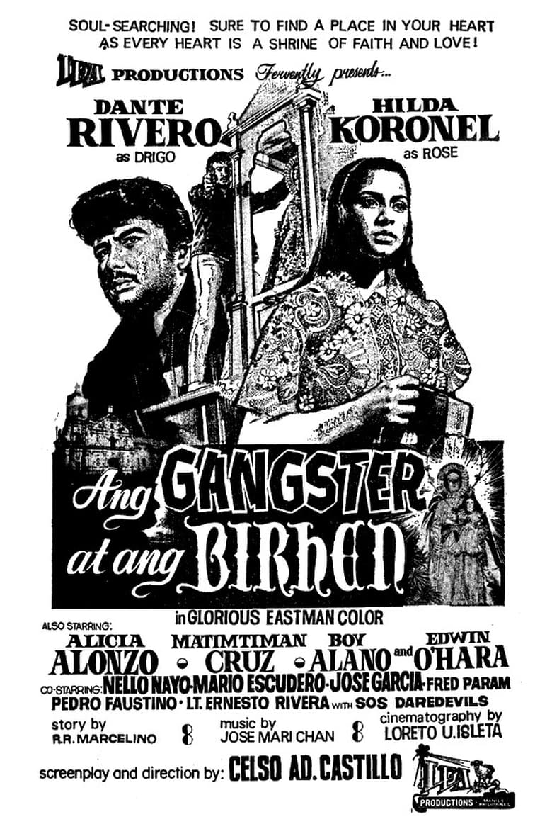 Poster of Ang Gangster At Ang Birhen