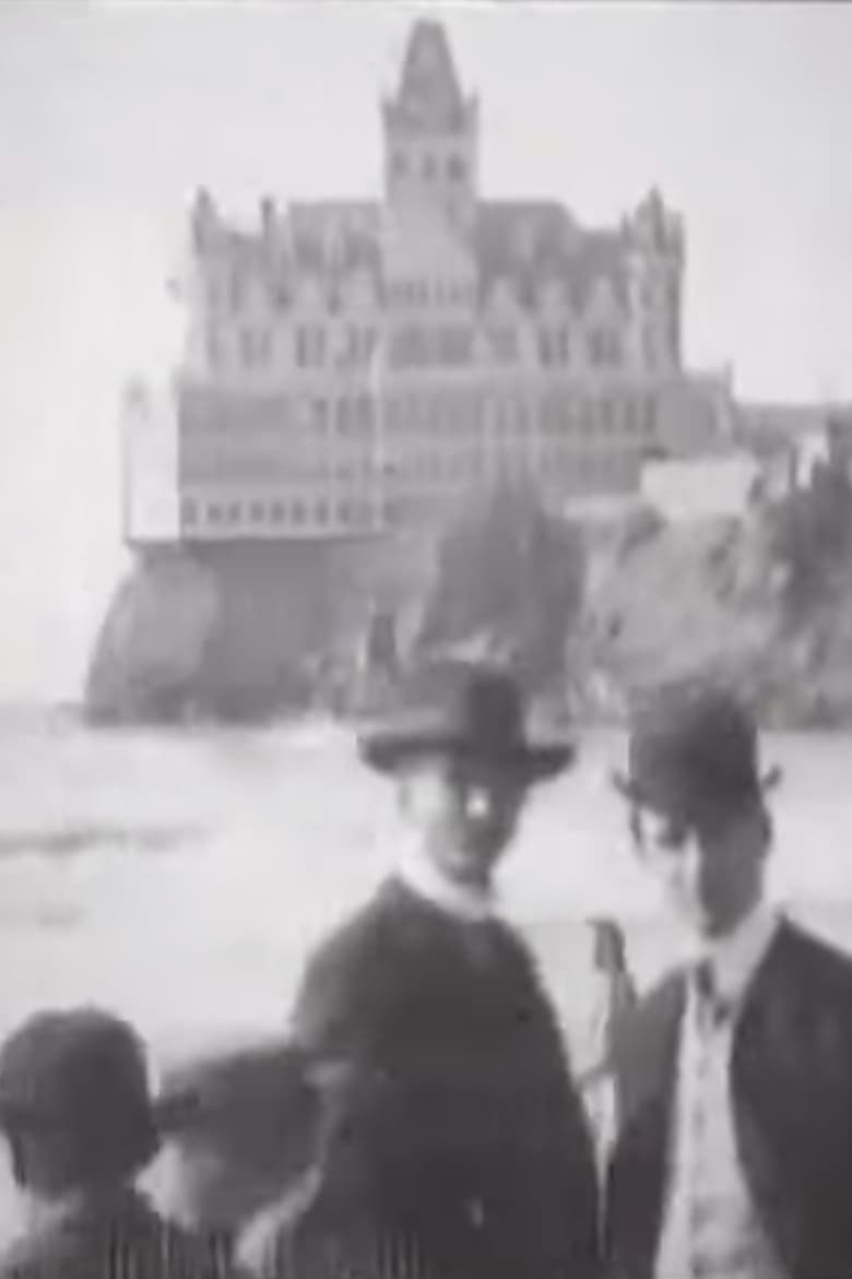 Poster of Panorama of Beach and Cliff House