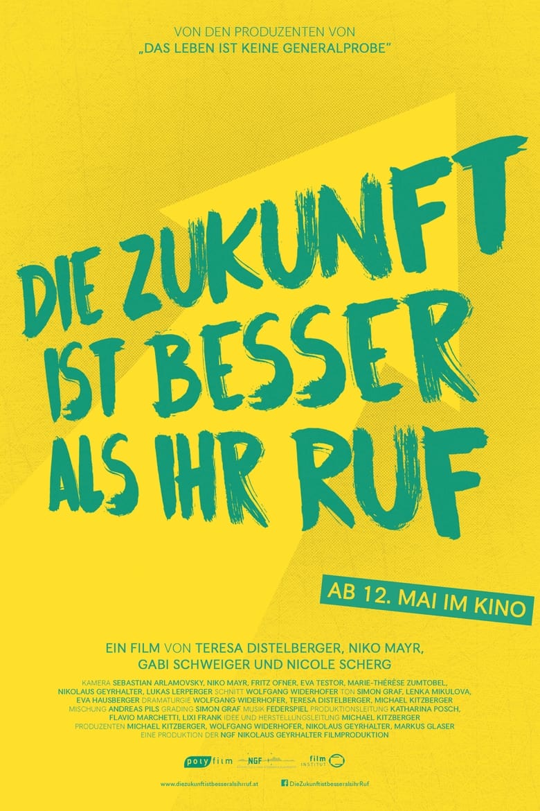 Poster of Die Zukunft ist besser als ihr Ruf