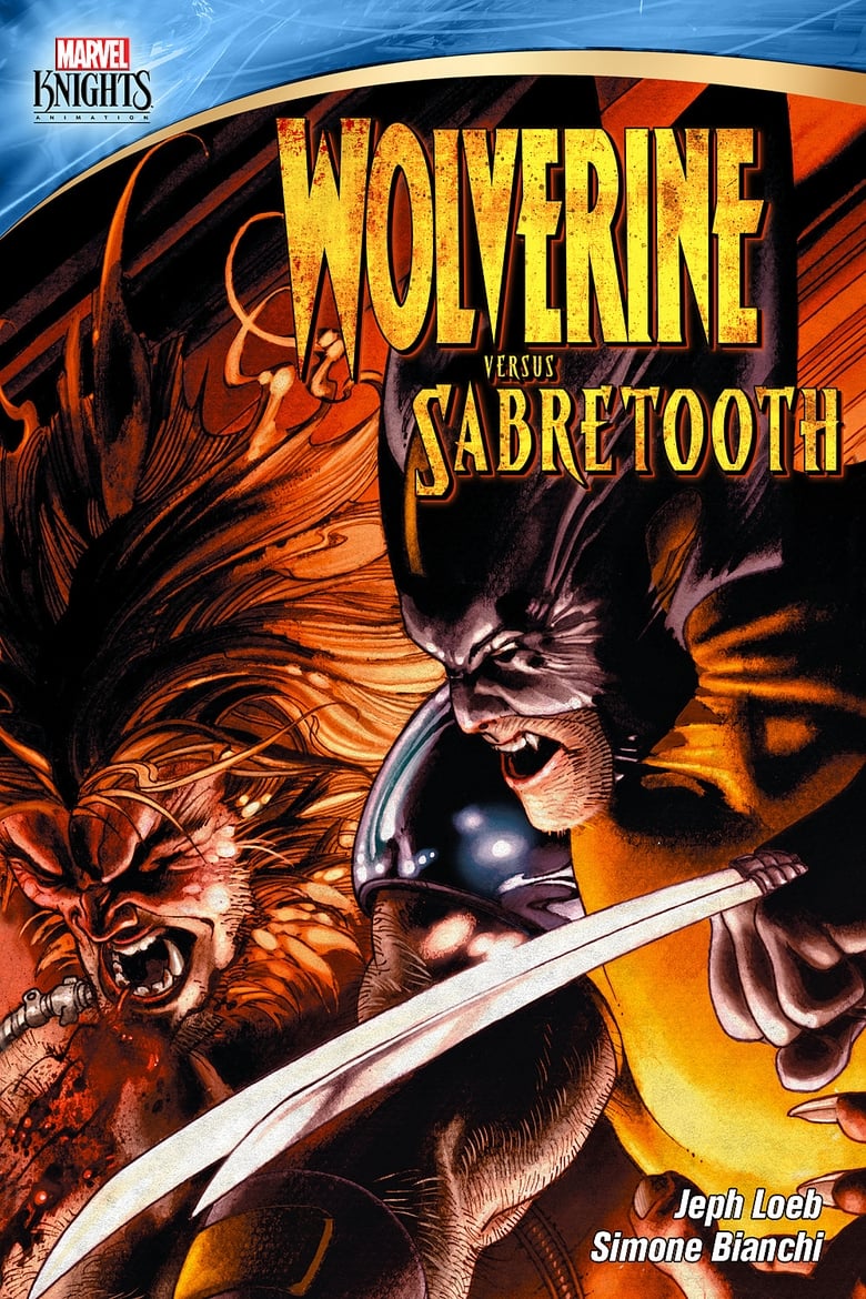 Poster of Wolverine Versus Sabretooth