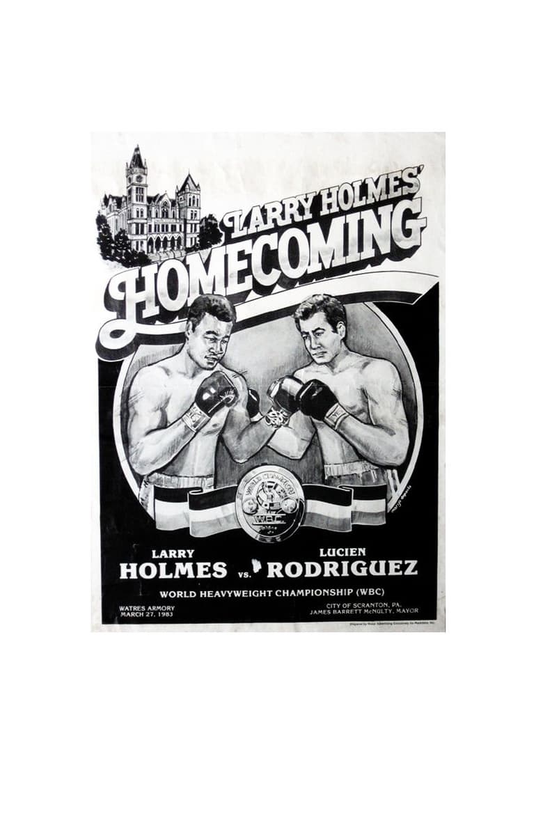 Poster of Larry Holmes vs. Lucien Rodriguez