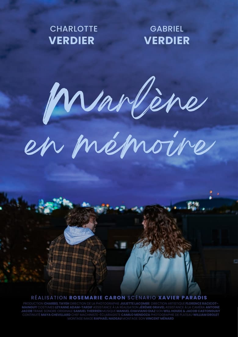 Poster of Marlène en mémoire