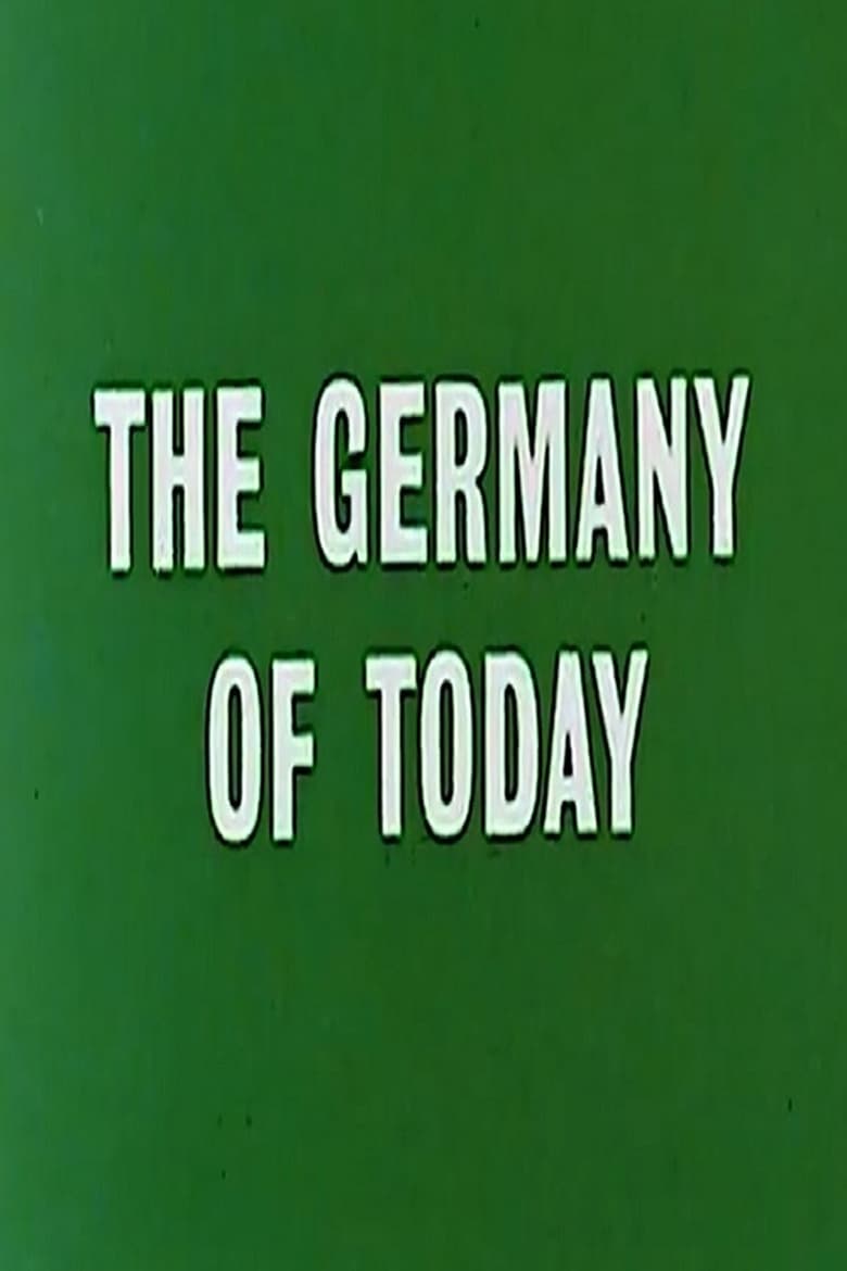 Poster of The Germany of Today