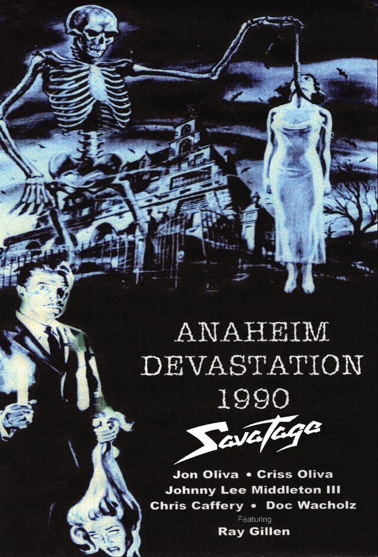 Poster of Savatage: Anaheim Devastation 1990