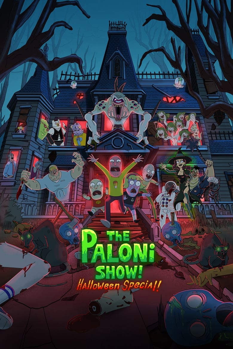 Poster of The Paloni Show! Halloween Special!