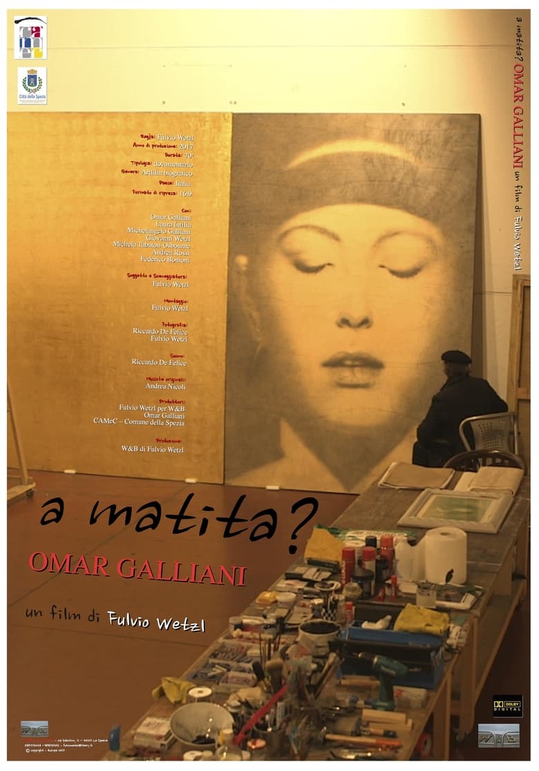 Poster of A matita? Omar Galliani