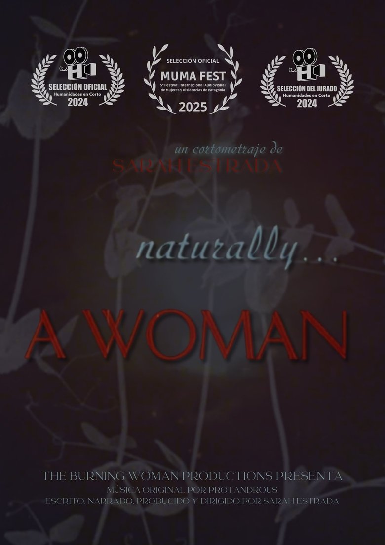 Poster of Naturally... A Woman