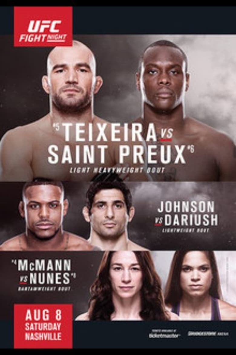 Poster of UFC Fight Night 73: Teixeira vs. Saint Preux