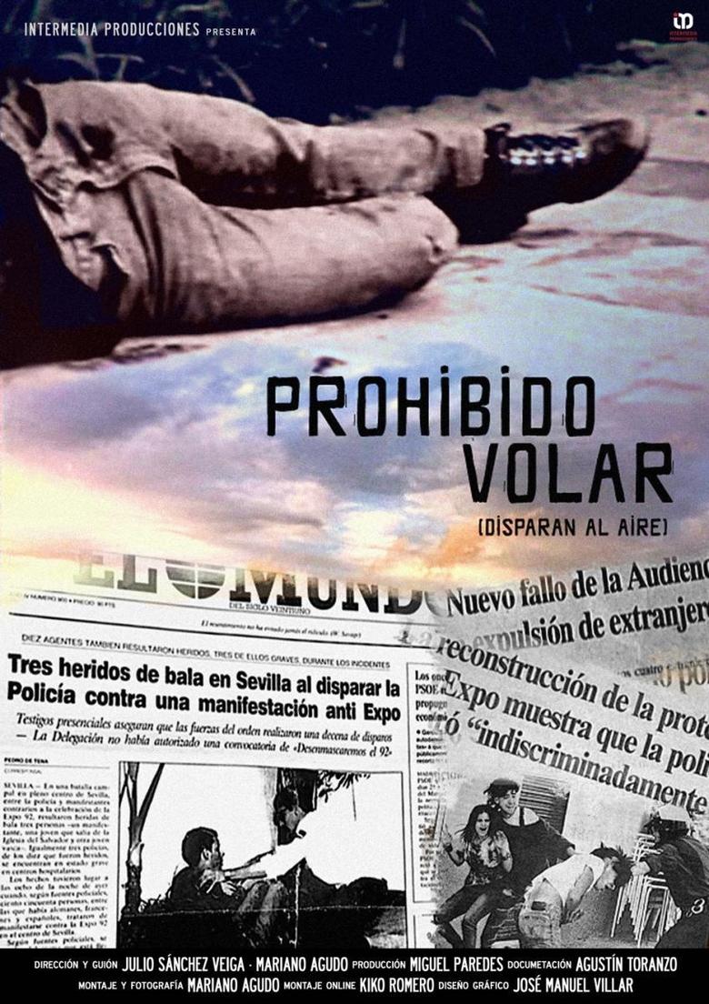 Poster of Prohibido volar, Disparan al aire