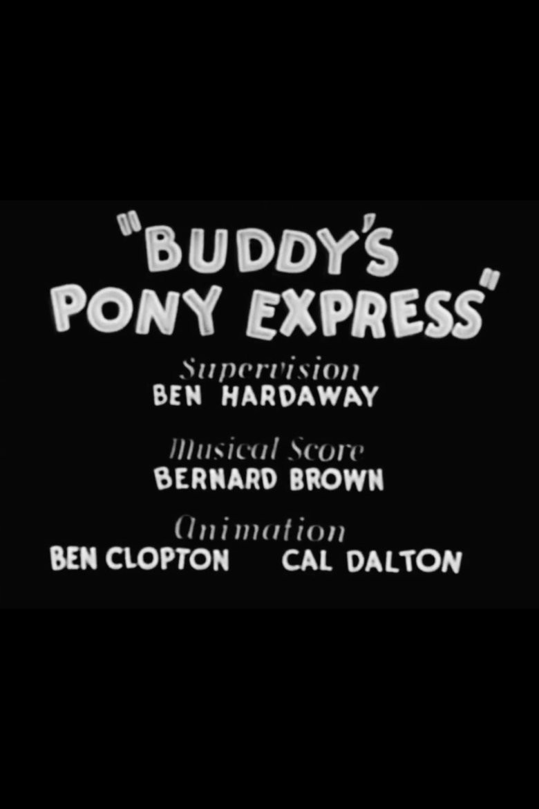 Poster of Buddy's Pony Express