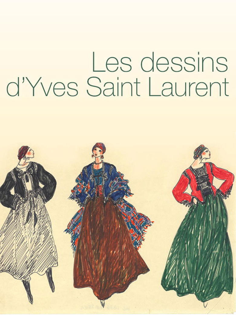 Poster of Les dessins d'Yves Saint Laurent