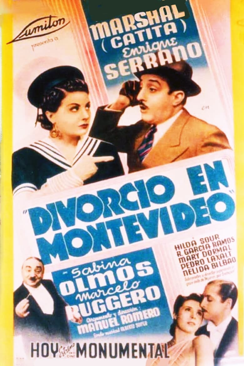 Poster of Divorce in Montevideo