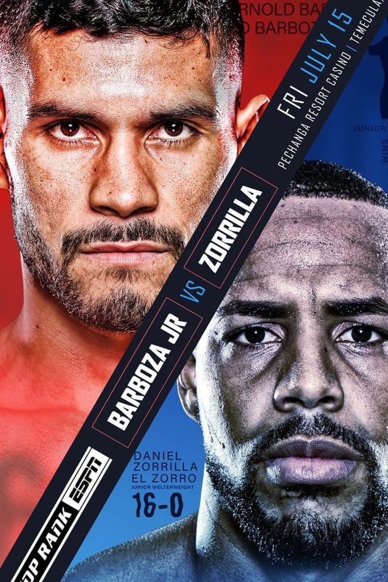 Poster of Arnold Barboza Jr vs. Danielito Zorrilla