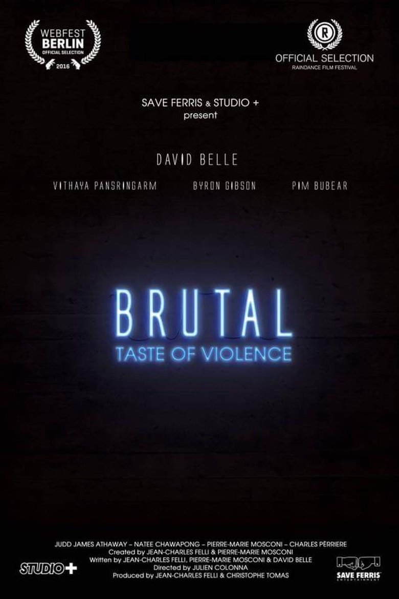Poster of Brutal A Taste of Violence.