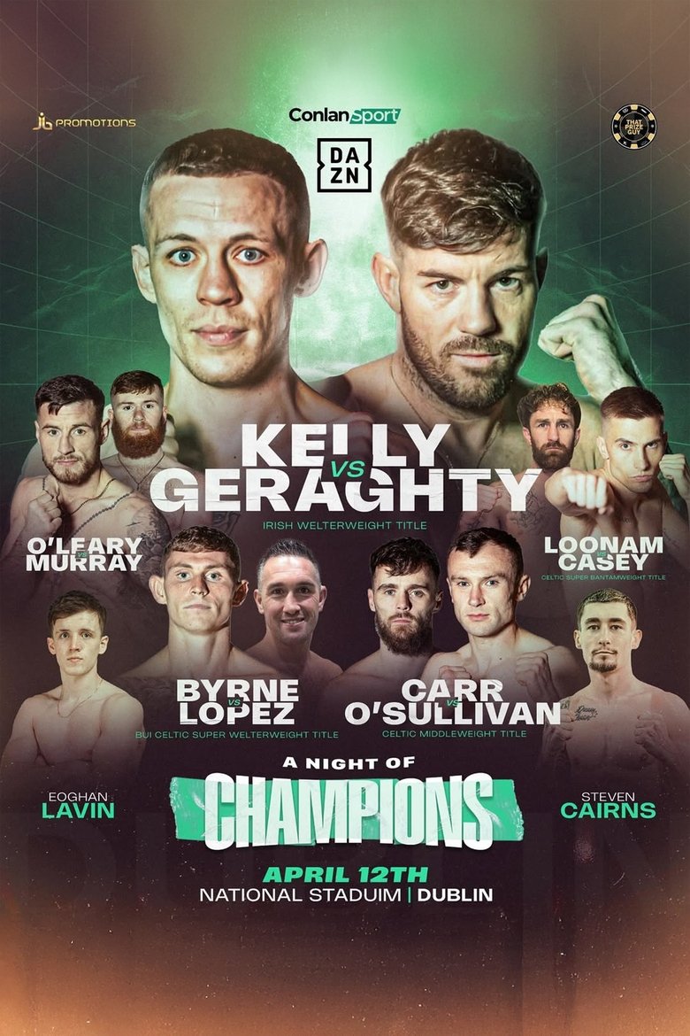 Poster of Senan Kelly vs. Declan Geraghty