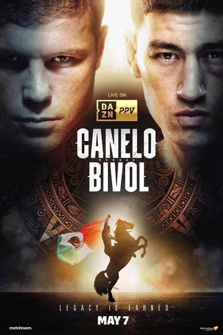 Poster of Canelo Alvarez vs. Dmitry Bivol