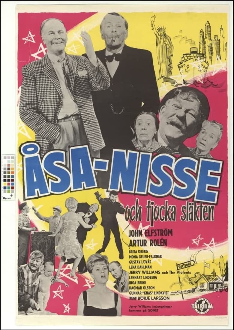 Poster of Åsa-Nisse och tjocka släkten