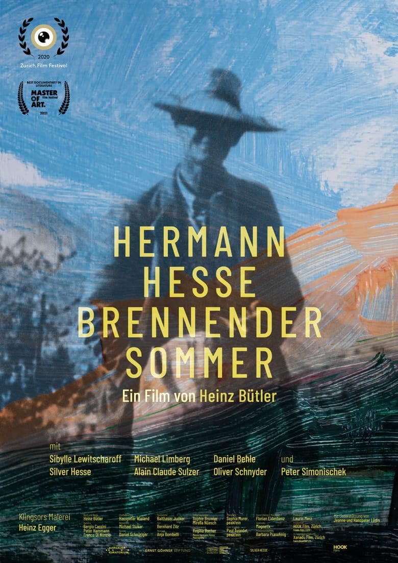 Poster of Hermann Hesse - Blazing Summer