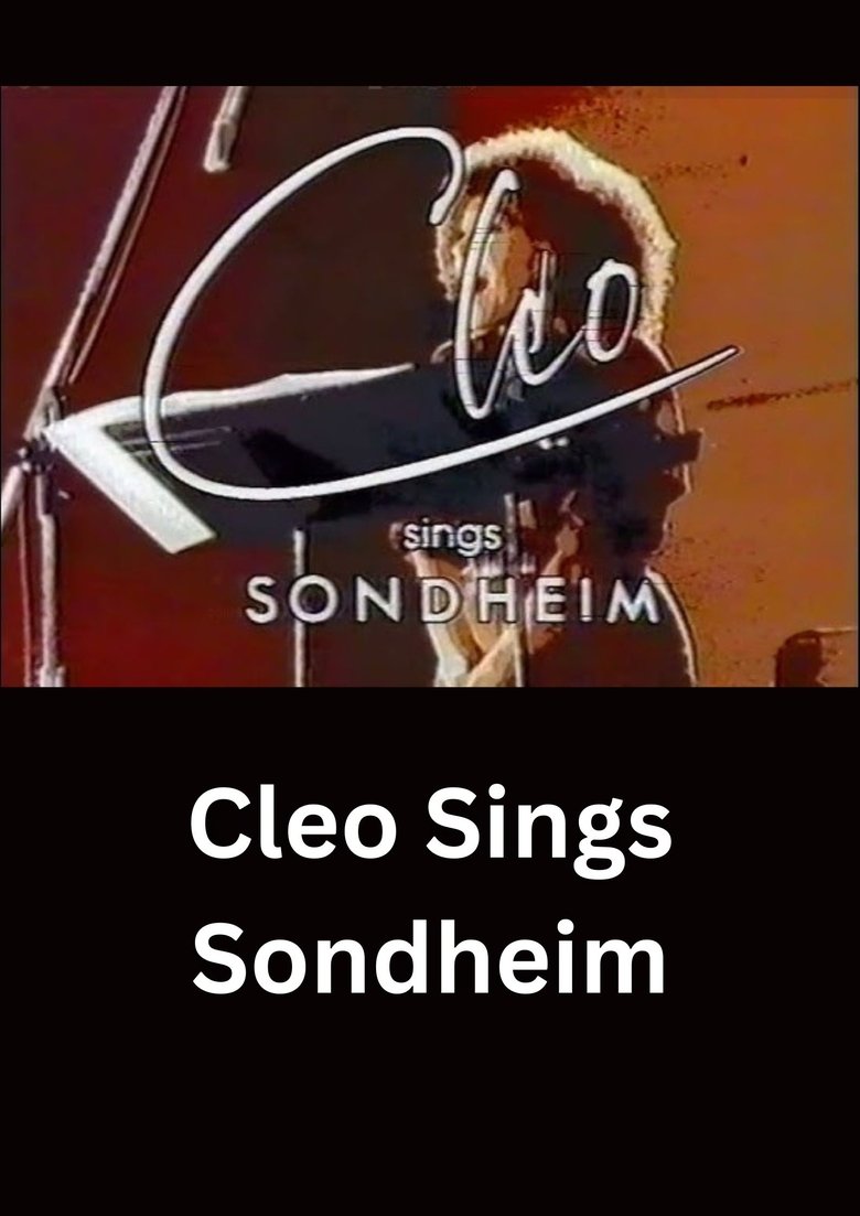 Poster of Cleo Sings Sondheim