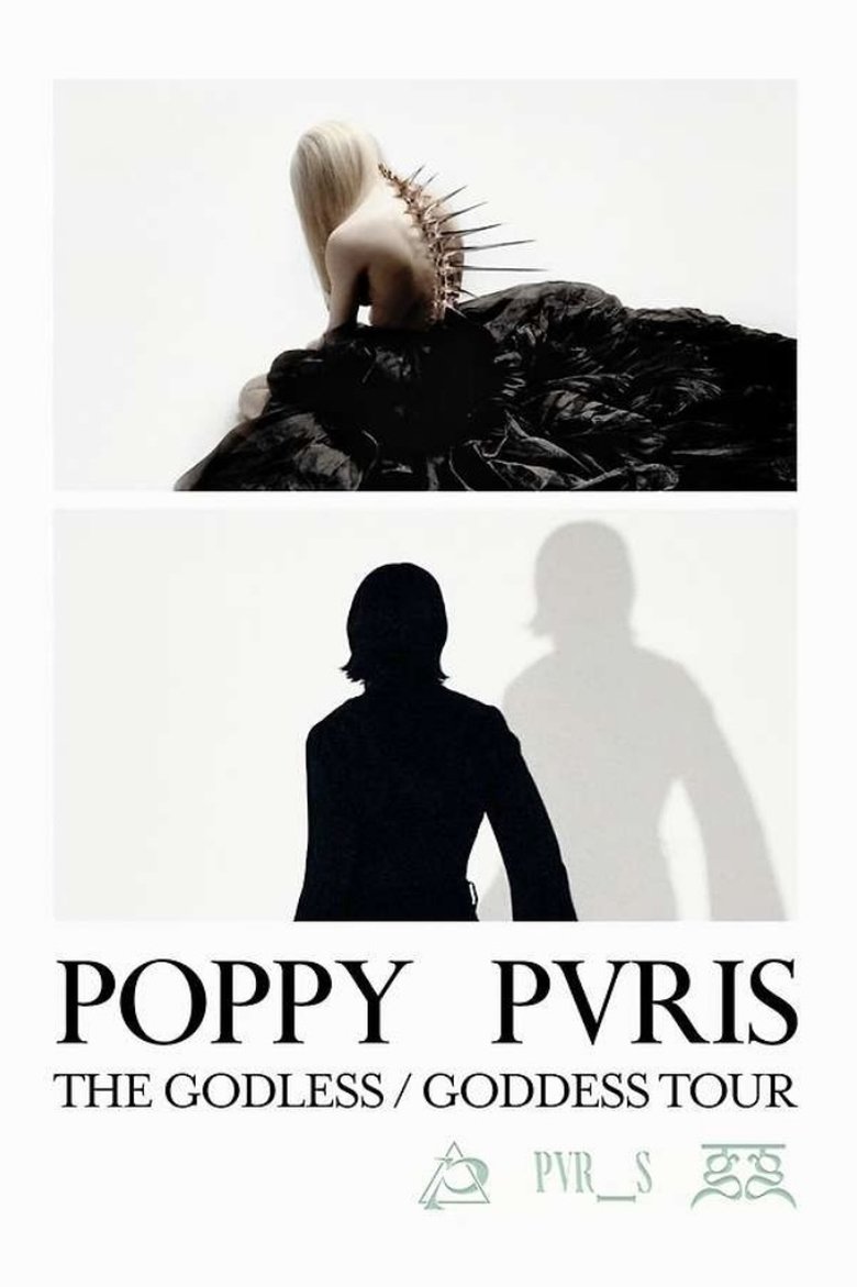 Poster of PVRIS & POPPY: The Godless / Goddess Tour